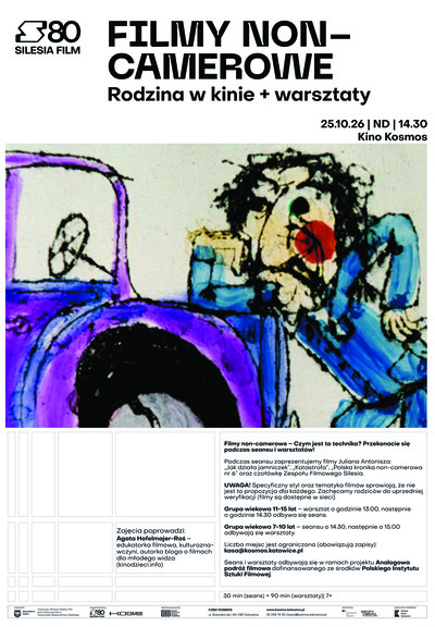 Slider - Film: Rodzina w kinie: Filmy non-camerowe + warsztaty filmowe