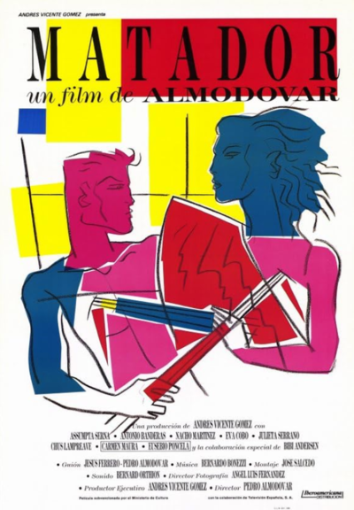 Slider - Film: Pedro Almodóvar: Kolory emocji - Matador