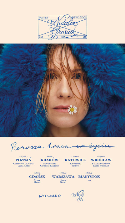Slider - Koncert: Natalia Grosiak - Tamtej dziewczyny już nie ma tour