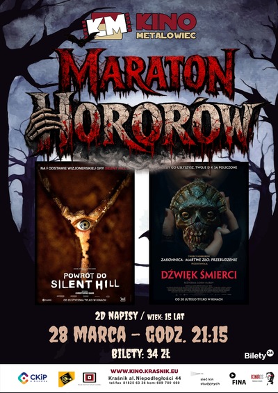 Slider - Film: Maraton horrorów:Powrót do Sillent Hill/Dźwięk śmierci