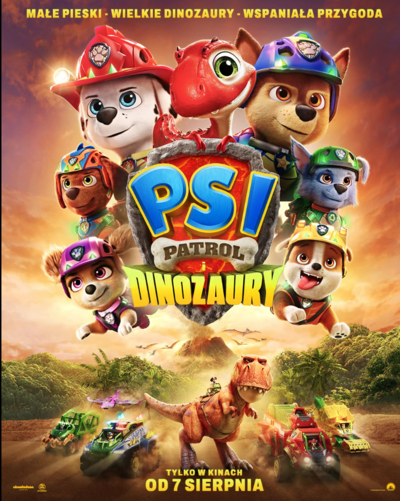 Slider - Film: Psi Patrol i dinozaury