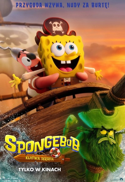 Slider - Film: Spongebob: klątwa pirata 2D dubbing