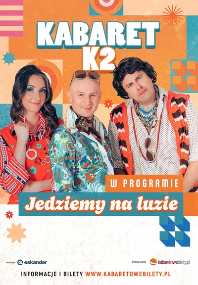 Slider - Wydarzenie: Kabaret K2 w programie "Jedziemy na luzie"