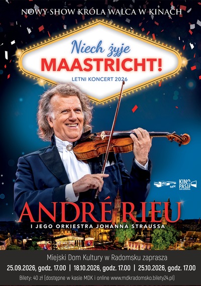 Slider - Koncert: André Rieu. Niech żyje Maastricht!
