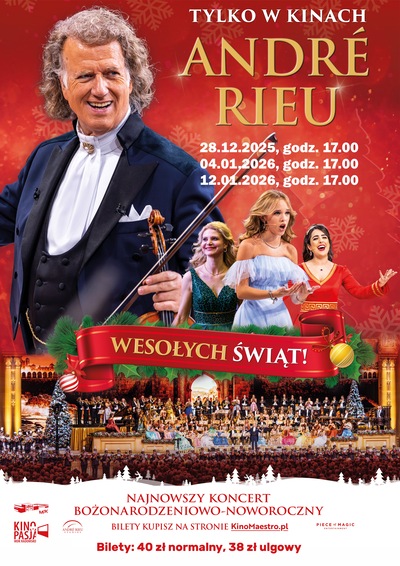 Slider - Koncert: ANDRE RIEU WESOŁYCH ŚWIĄT