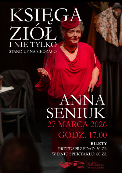 Slider - Spektakl: KSIĘGA ZIÓŁ I NIE TYLKO, CZYLI STAND UP NA SIEDZĄCO