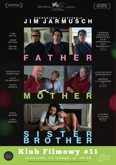 Slider - Film: Father Mother Sister Brother (napisy PL)