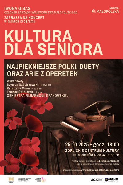 Slider - Koncert: Kultura dla seniora – Koncert Orkiestry Filharmonii Krakowskiej