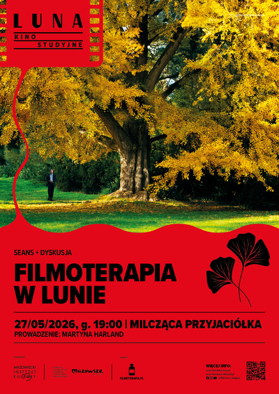 Slider - Film: FILMOTERAPIA W LUNIE | Milcząca przyjaciółka | seans + rozmowa Martyny Harland