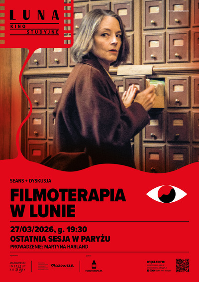 Slider - Film: FILMOTERAPIA W LUNIE | Ostatnia sesja w Paryżu | seans + rozmowa Martyny Harland