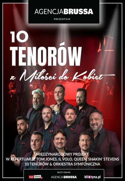 Slider - Koncert: Koncert 10 Tenorów z Miłości do Kobiet