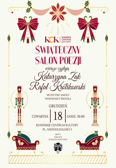 Slider - Spektakl: Świąteczny Salon Poezji