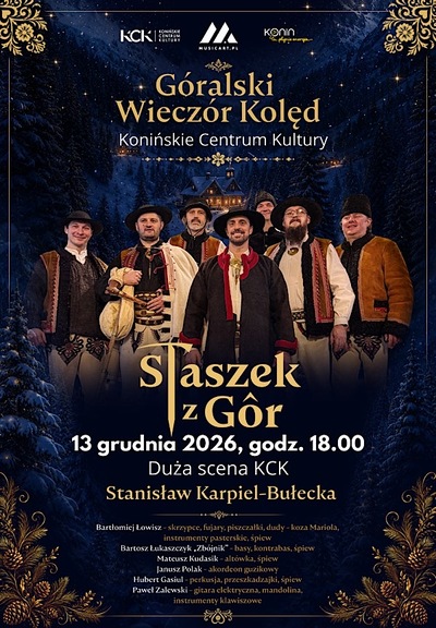 Slider - Koncert: Góralski Wieczór Kolęd - Staszek z Gór