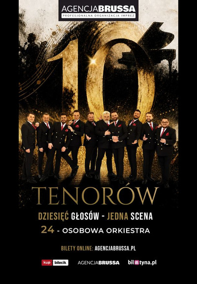 Slider - Koncert: Koncert 10 Tenorów Dziesięć głosów jedna scena