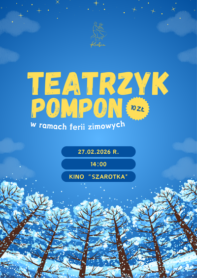 Slider - Spektakl: Teatrzyk Pompon w ramach ferii zimowych