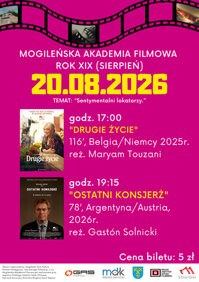 Slider - Film: MAF: "Drugie Życie" oraz "Ostatni Konsjerż"