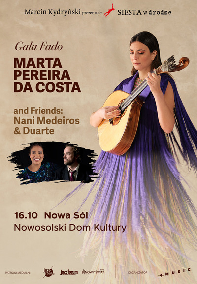 Slider - Koncert: GALA FADO. Marta Pereira da Costa and Friends