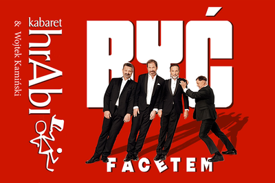 Slider - Wydarzenie: Kabaret hrAbi & Wojtek Kamiński – Być facetem