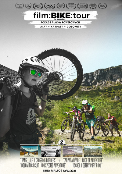 Slider - Film: filmBIKEtour | Carpatia + TransALP + Dolomiti