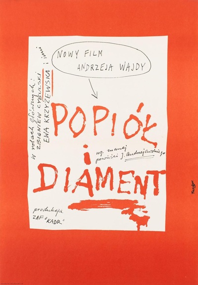 Slider - Film: WAJDA: re-wizje. Przegląd filmów Andrzeja Wajdy w 100. rocznicę urodzin - Popiół i diament