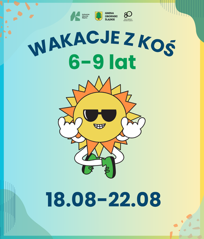 Zajęcia: Wakacje VIII tydzień (dzieci 6–9): warsztaty kreatywne i animacje