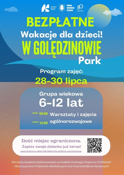 Zajęcia: GOLĘDZINÓW - WAKACJE 28.07.2025 - 30.07.2025