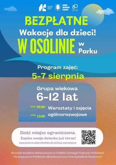 Zajęcia: OSOLIN - WAKACJE 05.08.2025 - 07.08.2025