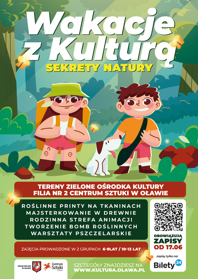 WAKACJE 2026 - roślinne printy na tkaninach - warsztaty