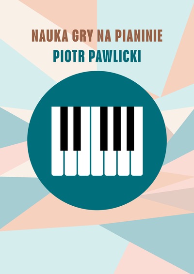 Grafika - plakat Nauka gry na pianinie