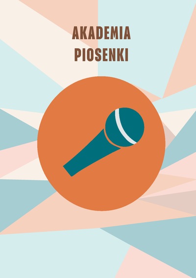 Grafika - plakat Akademia Piosenki