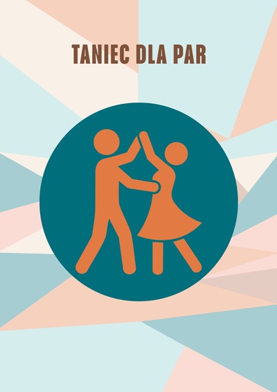 Grafika - plakat Taniec użytkowy dla par - kontynuacja