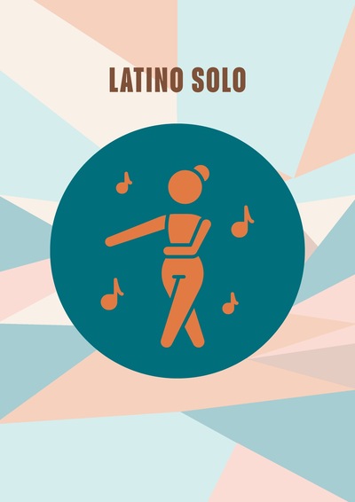 Grafika - plakat Latino solo