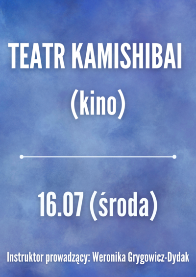 Zajęcia: BAJKA Z PUDEŁKA – TEATR KAMISHIBAI