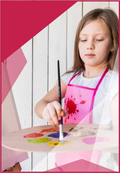 Grafika reklamowa/zdjęcie - zajęcia z malarstwa i rysunku kat. wiekowa 7-10 lat