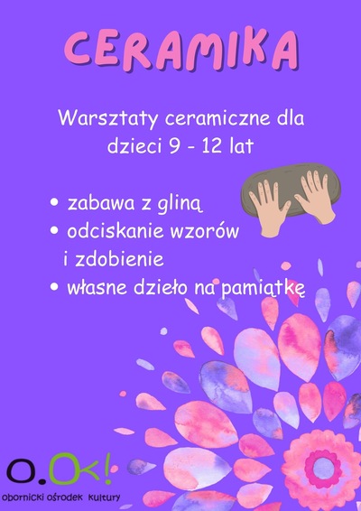 CERAMIKA 9-12 lat