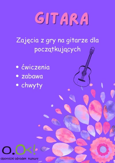 GITARA POCZĄTKUJĄCY