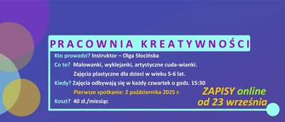 PRACOWNIA KREATYWNOŚCI