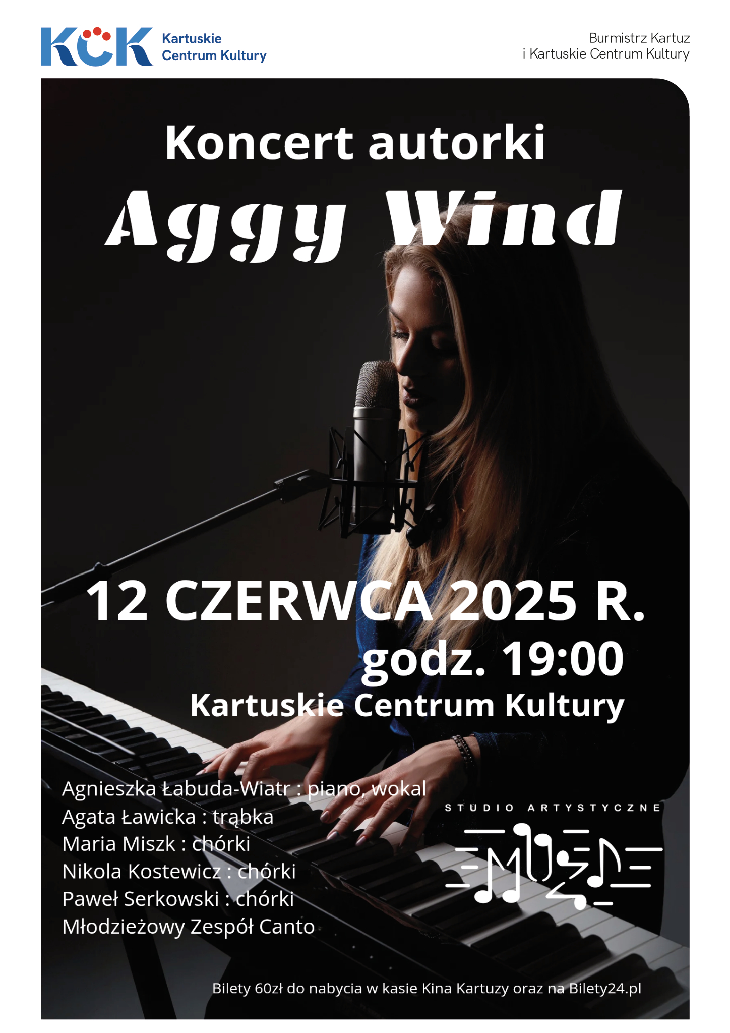 Plakat do wydarzenia: Koncert Aggy Wind