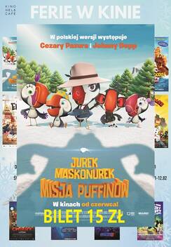 JUREK MASKONUREK: MISJA PUFFINÓW - 2D dubbing - Ferie w Kinie