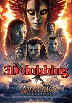 Avatar: Ogień i popiół  3D Dubbing