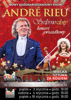 André Rieu. Srebrno-złoty koncert gwiazdkowy!