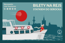 Bilety na: Rejs Statkiem Pasażerskim do Serocka i z powrotem