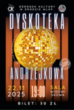 Bilety na: Dyskoteka Andrzejkowa