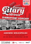 Bilety na: CZERWONE GITARY - 60-lecie Diamentowy Koncert | JANOWIEC WIELKOPOLSKI