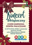 Bilety na: KONCERT ŚWIĄTECZNY | CHÓR HARMONIA I ZESPÓŁ PAŁUCZANIE