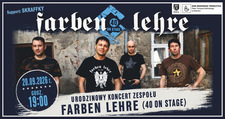 Bilety na: Urodzinowy koncert zespołu FARBEN LEHRE (40 on stage)