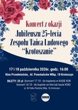Bilety na: 25 lat Zespołu Tańca Ludowego „Krotoszanie”