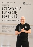 Bilety na: OTWARTA LEKCJA BALETU Z PIOTREM NARDELLIM
