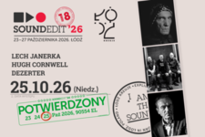 Bilety na: Soundedit'26 - Lech Janerka, Hugh Cornwell, Dezerter