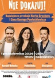 Bilety na: Nie Dokazuj! - Największe przeboje Marka Grechuty i Jana Kantego Pawluśkiewicza